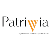 logo Patrivia orange et noir